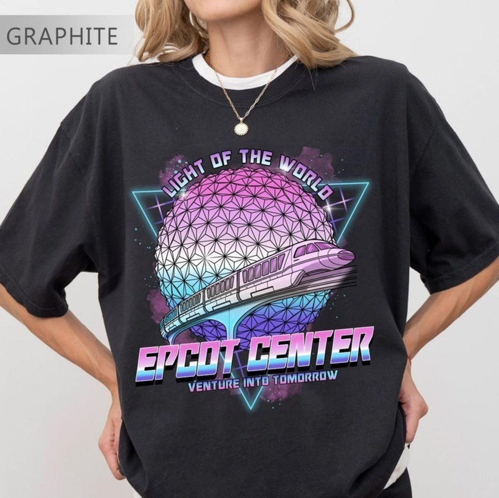 Epcot Center Venture Into Tomorrow Comfort Colors T-Shirt
